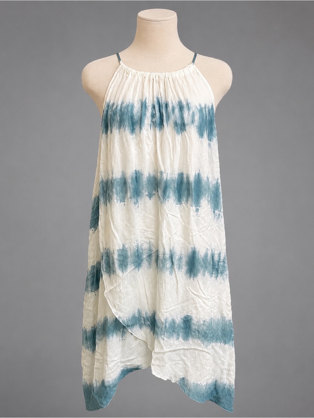 Boho Chic Tie-dyed Swing Spaghetti Strap Dress